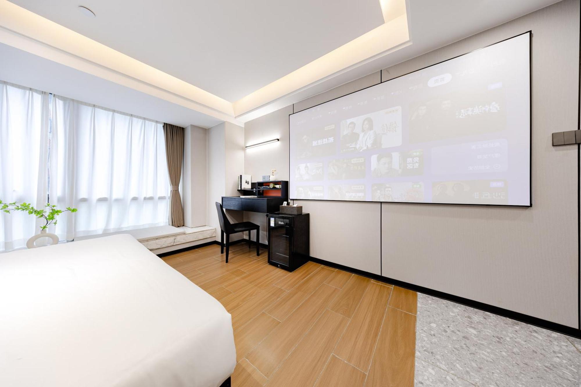 Yu Manju High-Floor Huge-Screen Audiovisual Hotel-Guangzhou Tower Zhujiang New Town Sports West Road Branch المظهر الخارجي الصورة