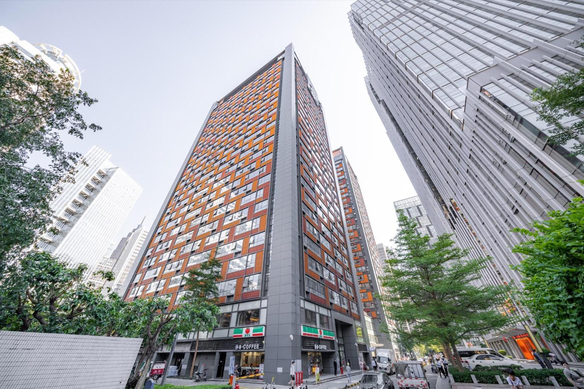 Yu Manju High-Floor Huge-Screen Audiovisual Hotel-Guangzhou Tower Zhujiang New Town Sports West Road Branch المظهر الخارجي الصورة